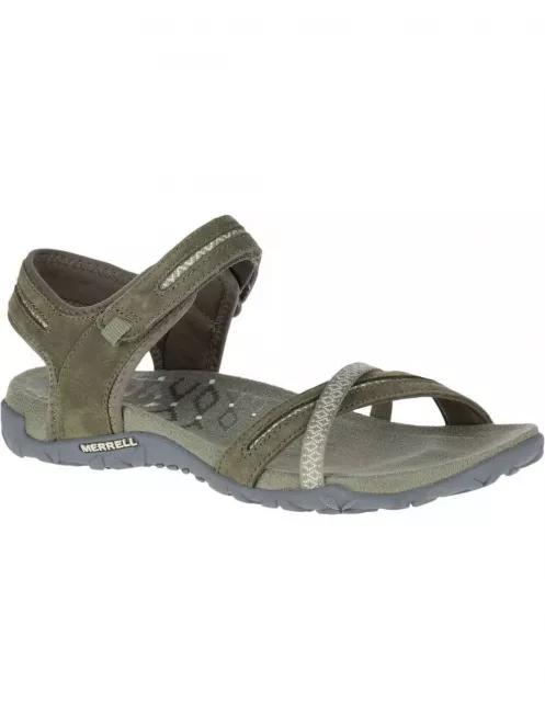 Merrell Terran Cross II női szandál oliva színben 2